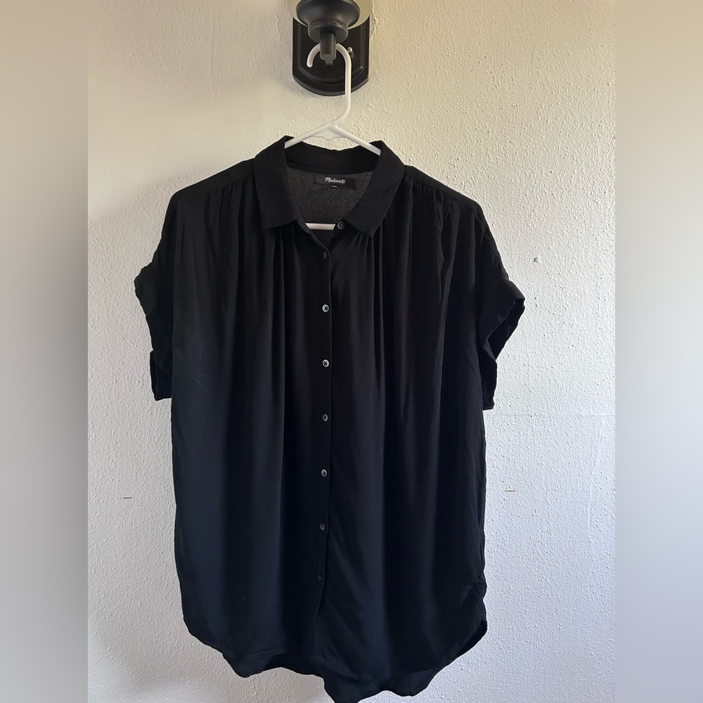 Madewell Central Drapey Shirt M